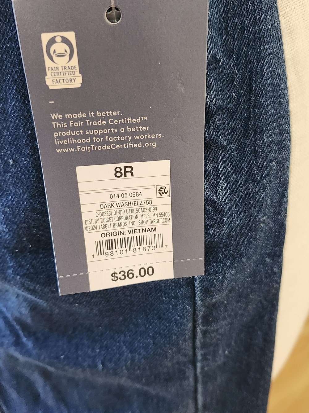 Universal Thread Indigo High-Rise Wide-Leg Jeans - Picture 3 of 16